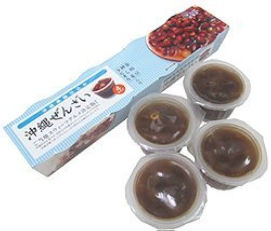 Amazon | 沖縄黒糖ぜんざい 360g(90g×4カップ)×4個 MGあさひ